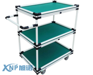 草莓视频APP在线下载精益管周转车在汽车工厂的应用